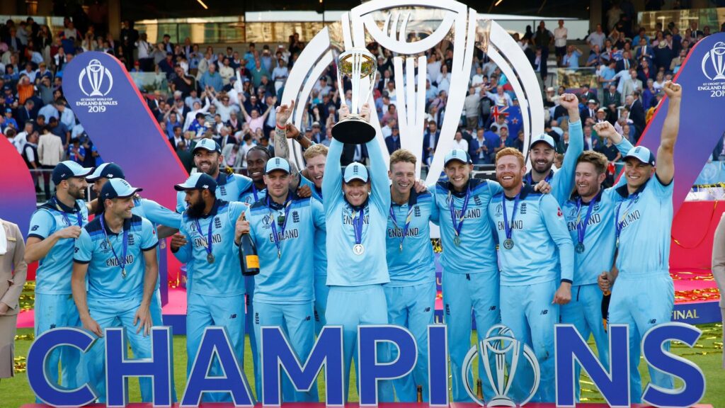 Англия — Чемпионы мира ODI ICC. Фото: Skynews